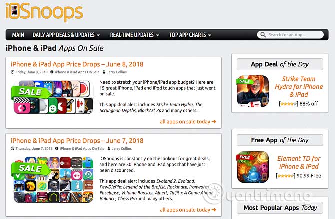 6 cách tìm app giảm giá trong App Store