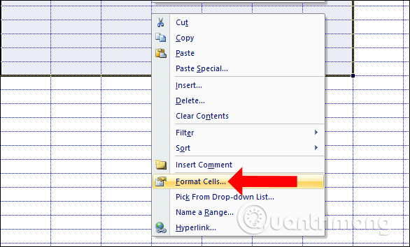 Cách thay đổi màu sắc đường kẻ bảng tính trong Excel
