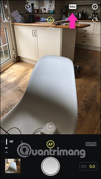 Chụp ảnh JPG trên Halide