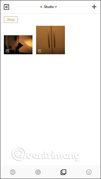 Xem ảnh RAW vừa chụp 