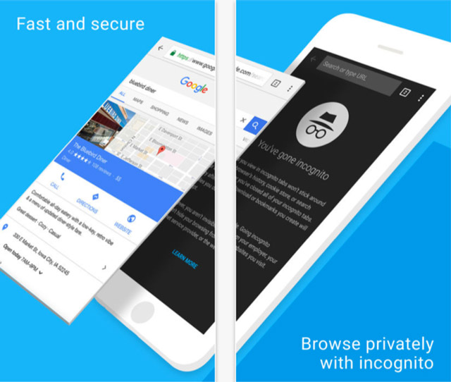 Thay vì Safari, dùng Google Chrome