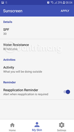 Xem chỉ số SPF cần dùng