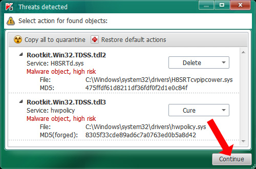 Phát hiện mã độc