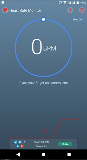 Heart RM: Đo nhịp tim