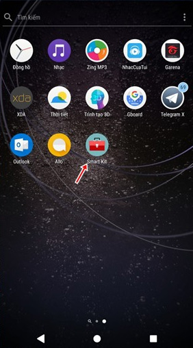 Khởi chạy ứng dụng