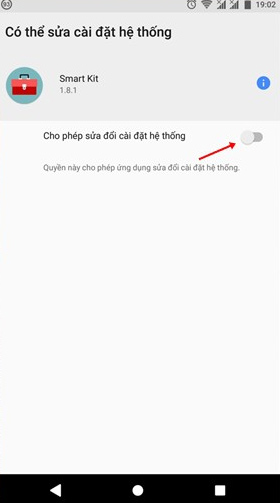 Với một số công cụ, tiện ích chuyên sâu như Battery Saver (chăm sóc pin), để sử dụng bạn sẽ phải cho phép quyền thay đổi chức năng hệ thống