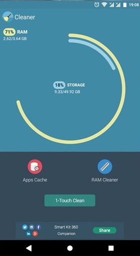 Công cụ giúp dọn dẹp và tối ưu bộ nhớ Cleaner