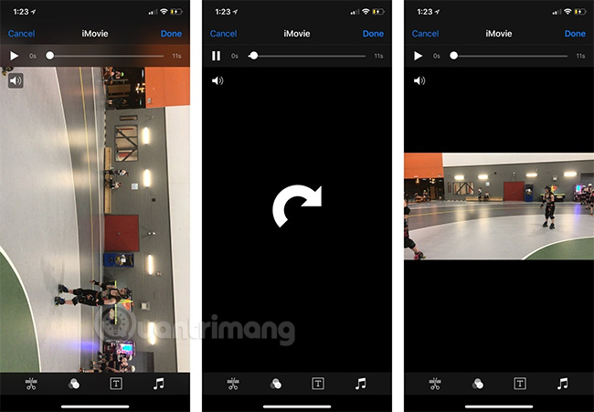 Xoay video về chiều bạn muốn