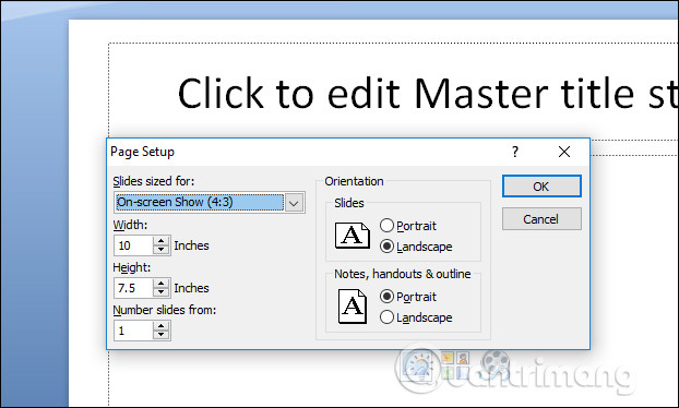 Màn hình cố định trên PowerPoint 
