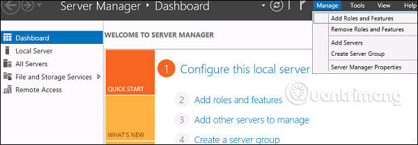 Add Roles and Feature