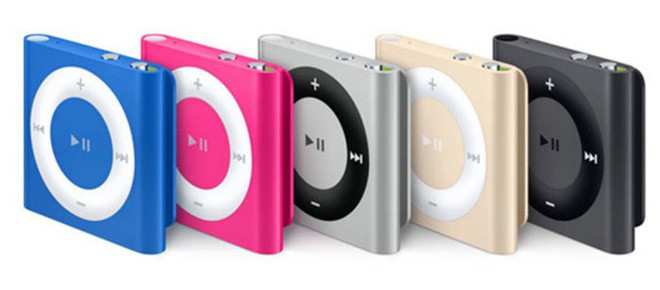 Apple iPod Shuffle và iPad Nano
