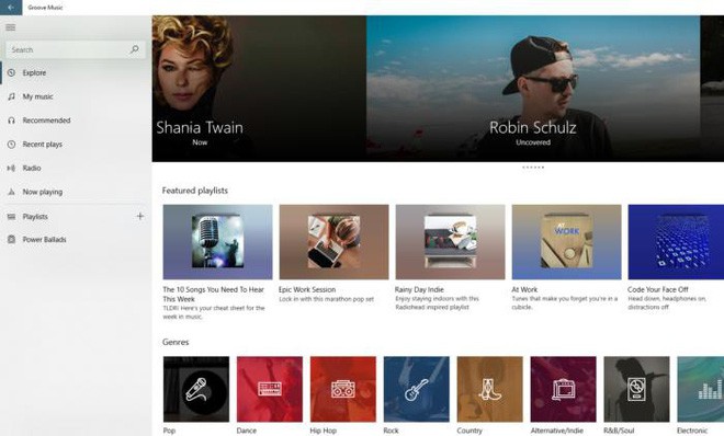 Microsoft Groove Music