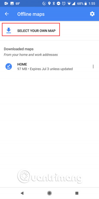 Chọn Select your map