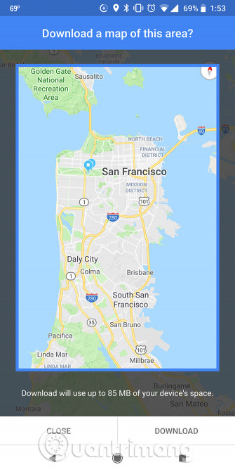 Bản đồ ngoại tuyến