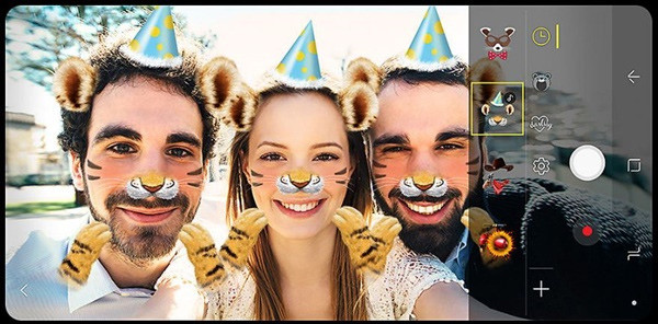 Sticker chụp ảnh trên A8 