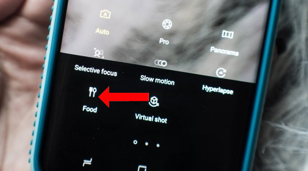 Chụp ảnh chế độ thức ăn