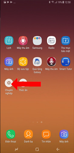 Chọn chế độ chụp ưa thích