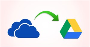 Cách chuyển ảnh từ OneDrive sang Google Drive