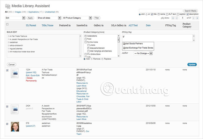 Media Library Assistant