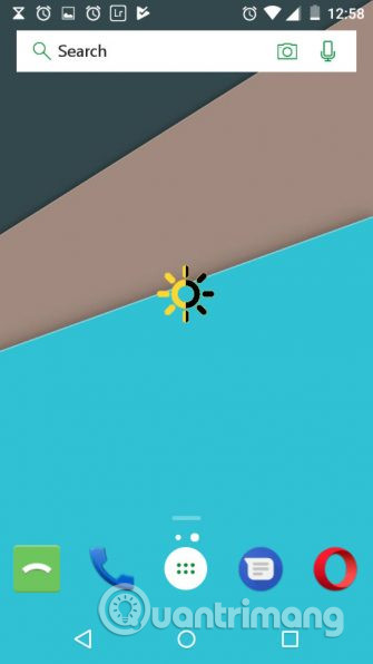 Độ sáng ở mức trung bình