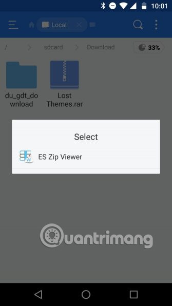 Chọn ES Zip Viewer