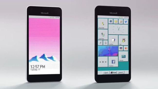 Windows Phone với giao diện Windows 95 1