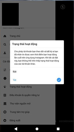 Trạng thái hoạt động