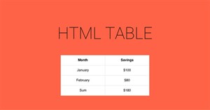 35 công cụ, tập lệnh và plugin để xây dựng HTML Table