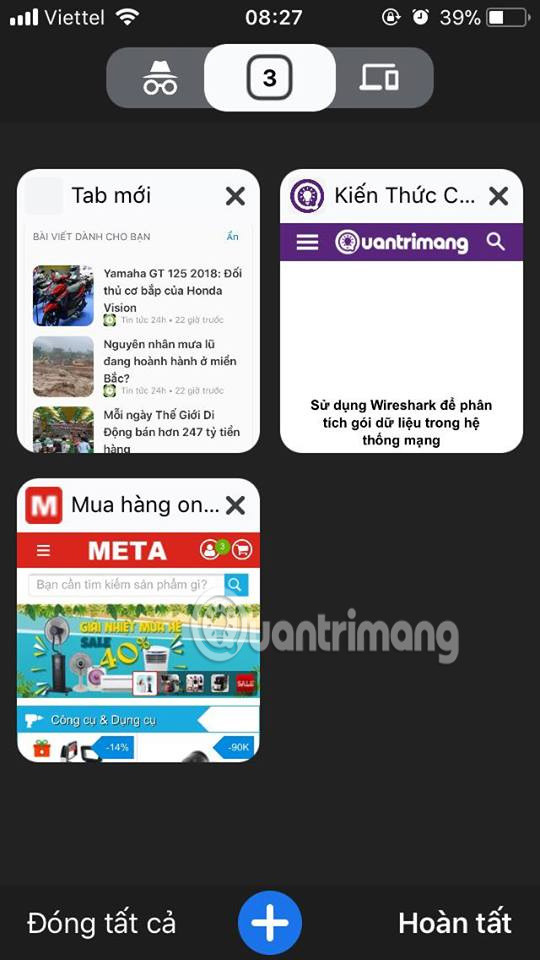 Giao diện lạ mắt