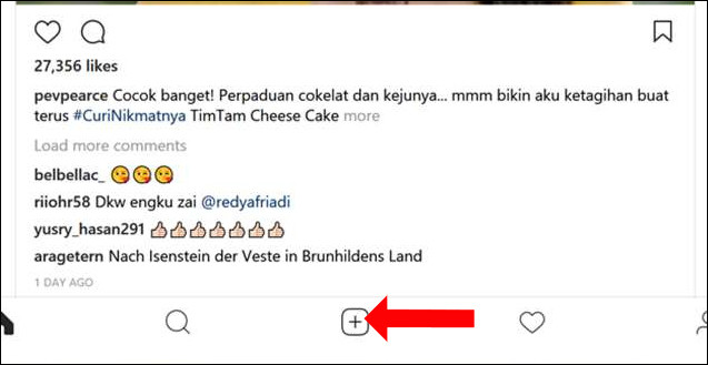 Tải ảnh lên Instagram 