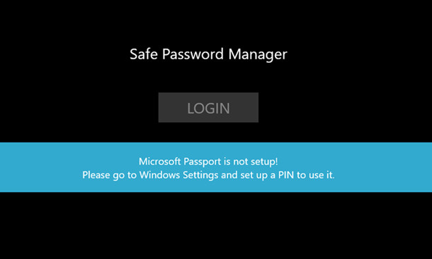 Thông báo đặt mã PIN