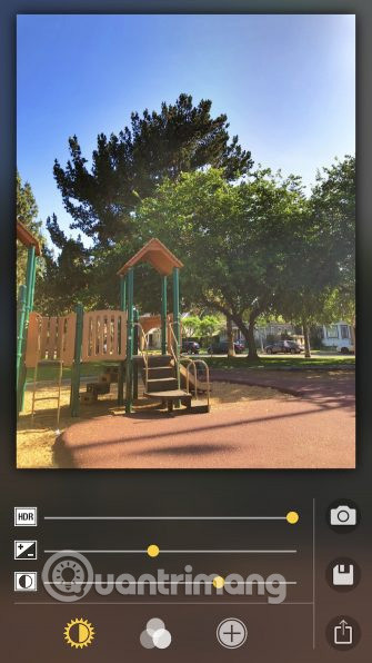 Ảnh chụp ở chế độ HDR