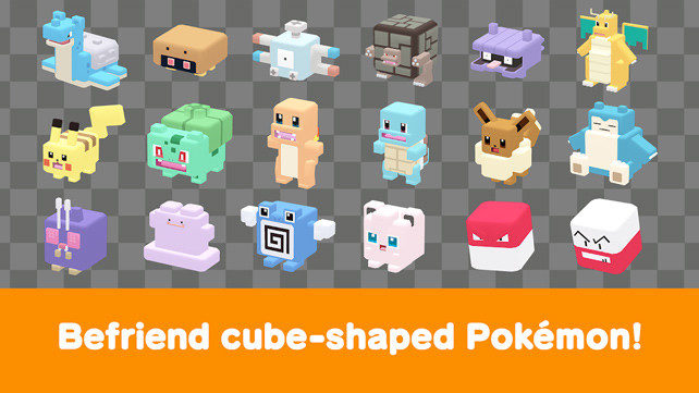 Pokémon Quest được thiết kế với nền đồ họa theo phong cách pixel