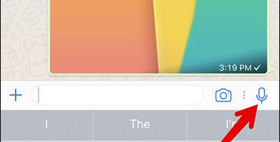 Nhấn biểu tượng Send để gửi tin nhắn