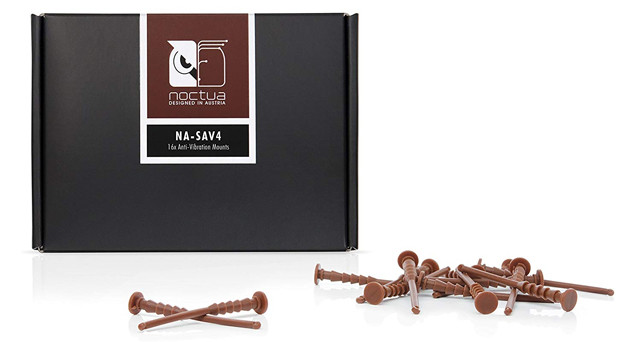 Lắp ốc vít chống rung cho quạt