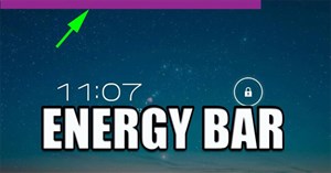 Energy Bar – Thay đổi cách hiển thị trạng thái pin cho Android