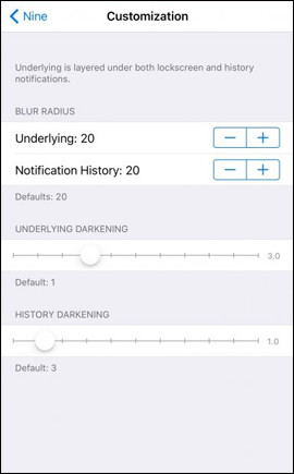 Thay đổi màn hình thông báo