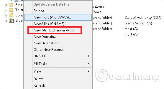 Mail Server Record