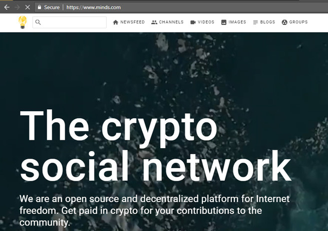 Minds.com - mạng xã hội tiền ảo