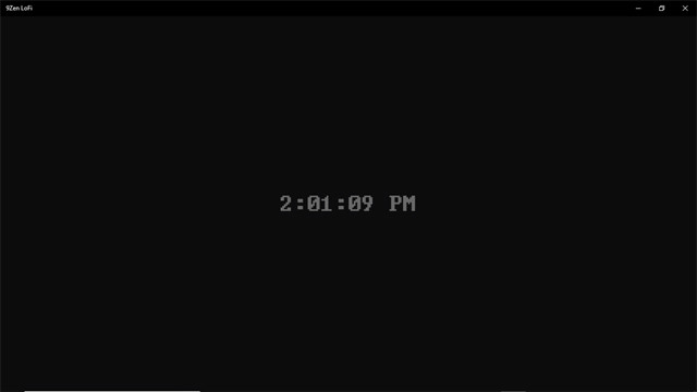 Chế độ ban đêm trên 9Zen Lo-Fi Music