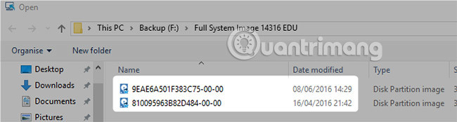 Cập nhật thư mục gốc