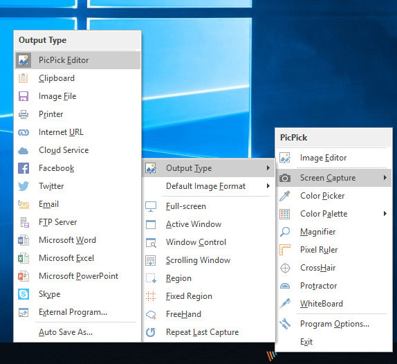 PicPick, công cụ chụp ảnh màn hình đa năng 4