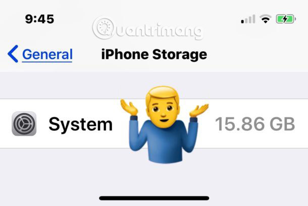 Làm thế nào để giảm dung lượng lưu trữ "System" trên iPhone hoặc iPad