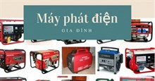 Top 5 máy phát điện giá rẻ dùng cho gia đình