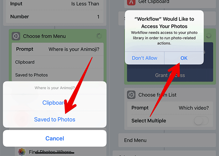 Click the option as shown