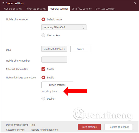 Quá trình cài đặt Bridge Connection 