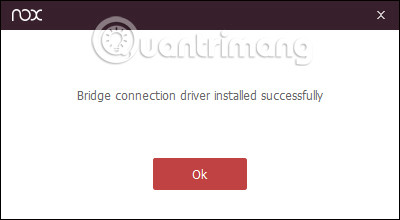 Thông báo cài đặt 