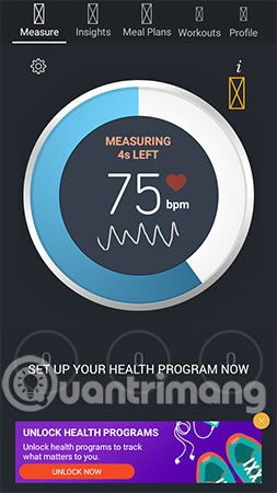 Máy sẽ tự quan sát và tính toán để đưa ra kết quả cho bạn 