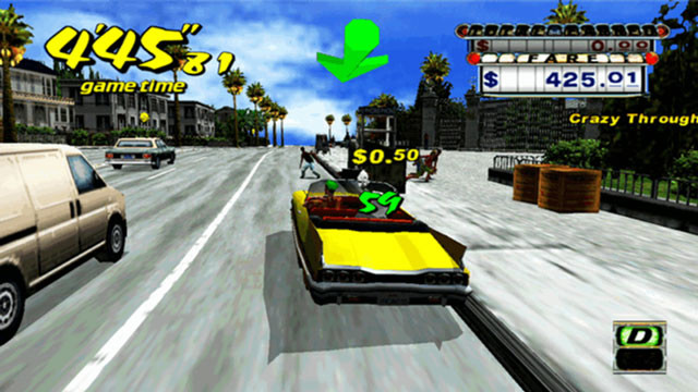 Trò chơi Crazy Taxi