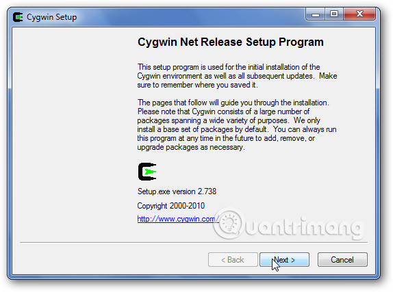 Chạy file setup.exe